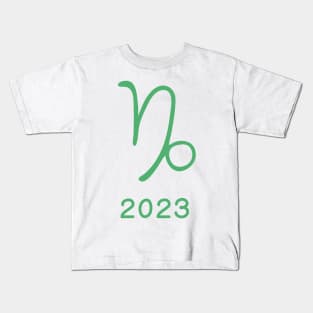 capricorn 2023 Kids T-Shirt